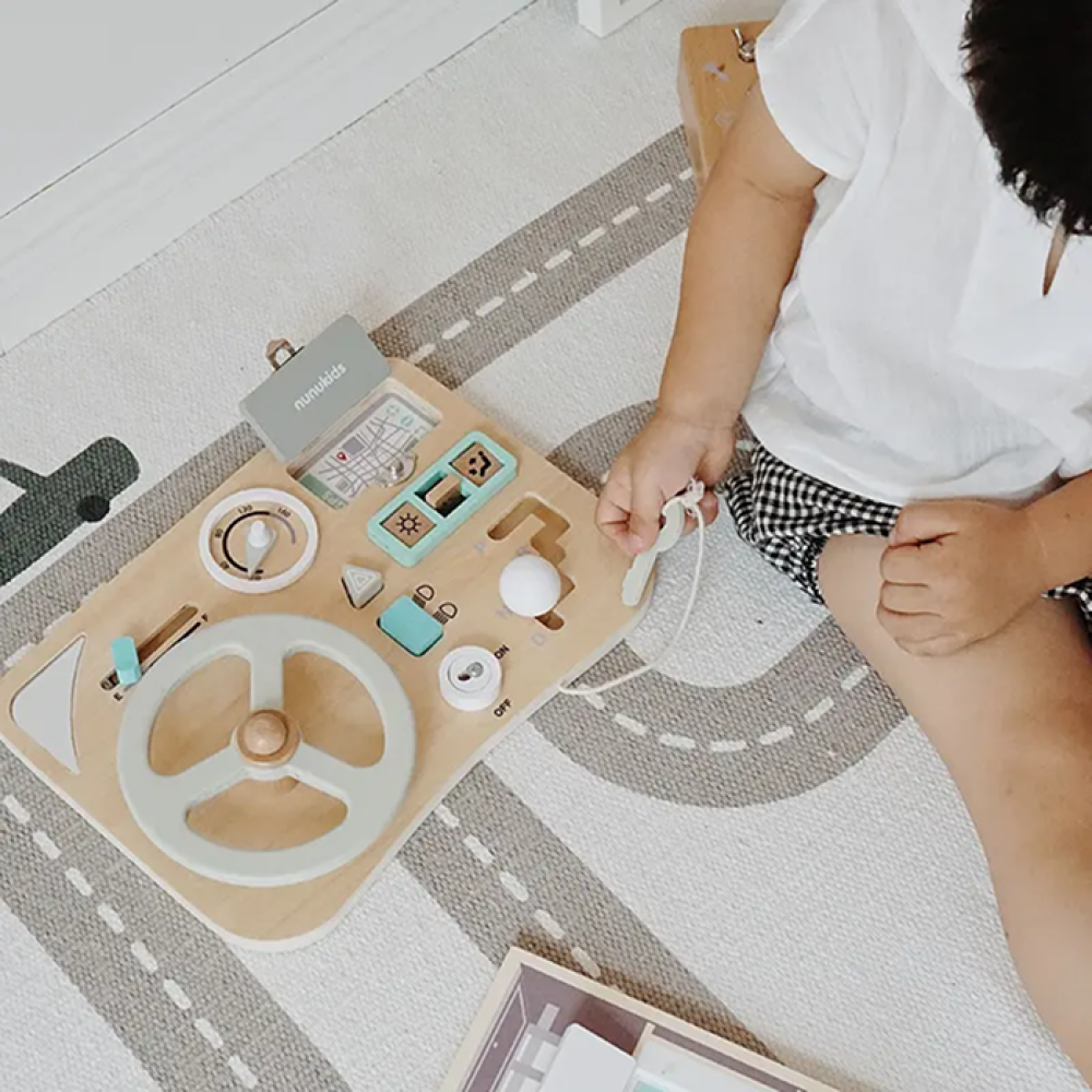 Бізіборд Монтессорі Автомобільна панель Beauty Gadgets