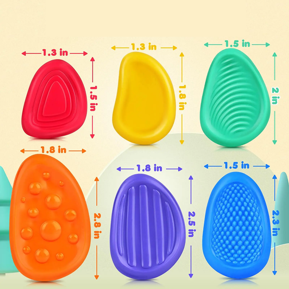 Сенсорні антистрес-камені для дітей з особливими потребами Beauty Gadgets