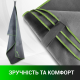 Рушник Спортивний Мікрофібра 100х50 см ANRI.E. (Темно-сірий)