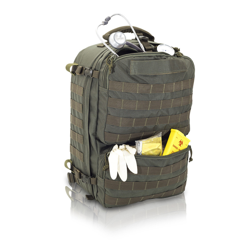 Сумка-рюкзак неотложной помощи Elite Bags PARAMED'S Green M10.134