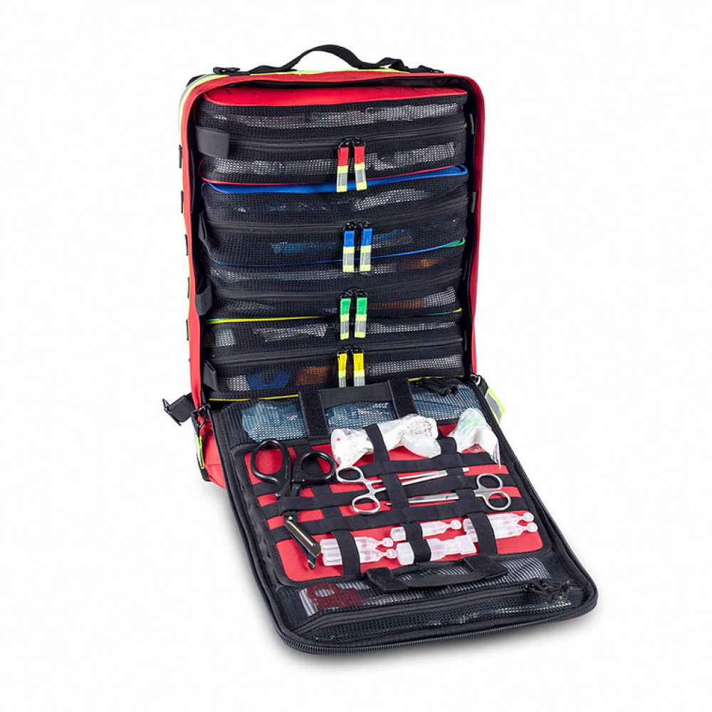 Сумка-рюкзак невідкладної допомоги Elite Bags MODUL'S Red EB02.071