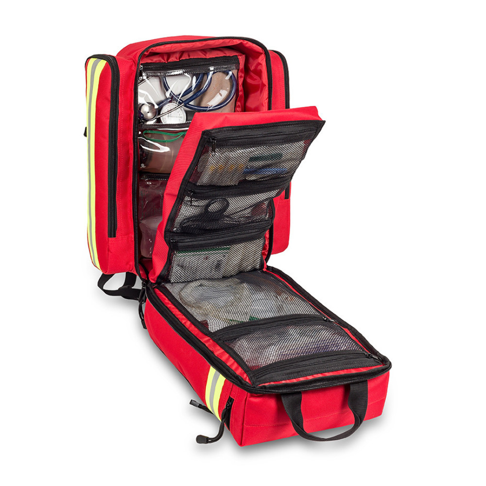 Рюкзак лікаря швидкої допомоги Elite Bags EMS RESCUE Red M13.006