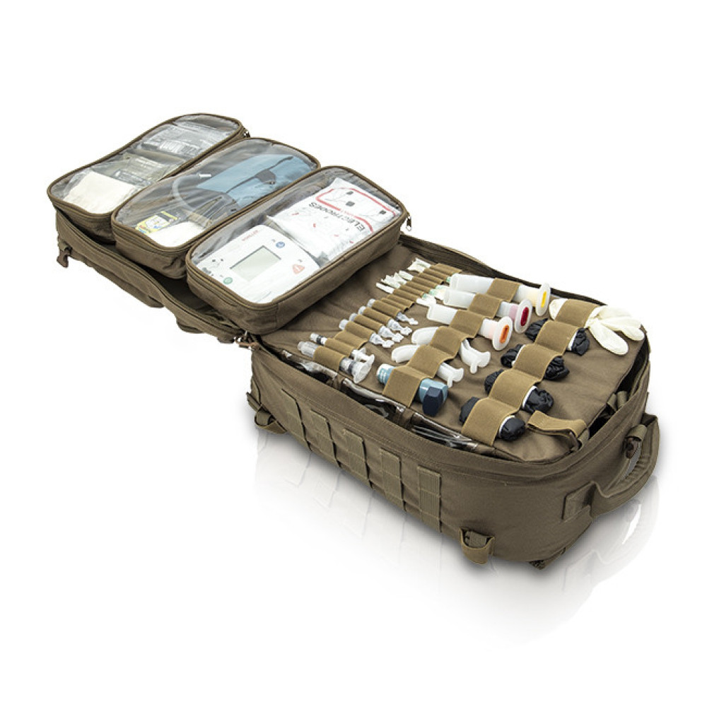 Сумка-рюкзак невідкладної допомоги Elite Bags PARAMED'S Coyote M10.135