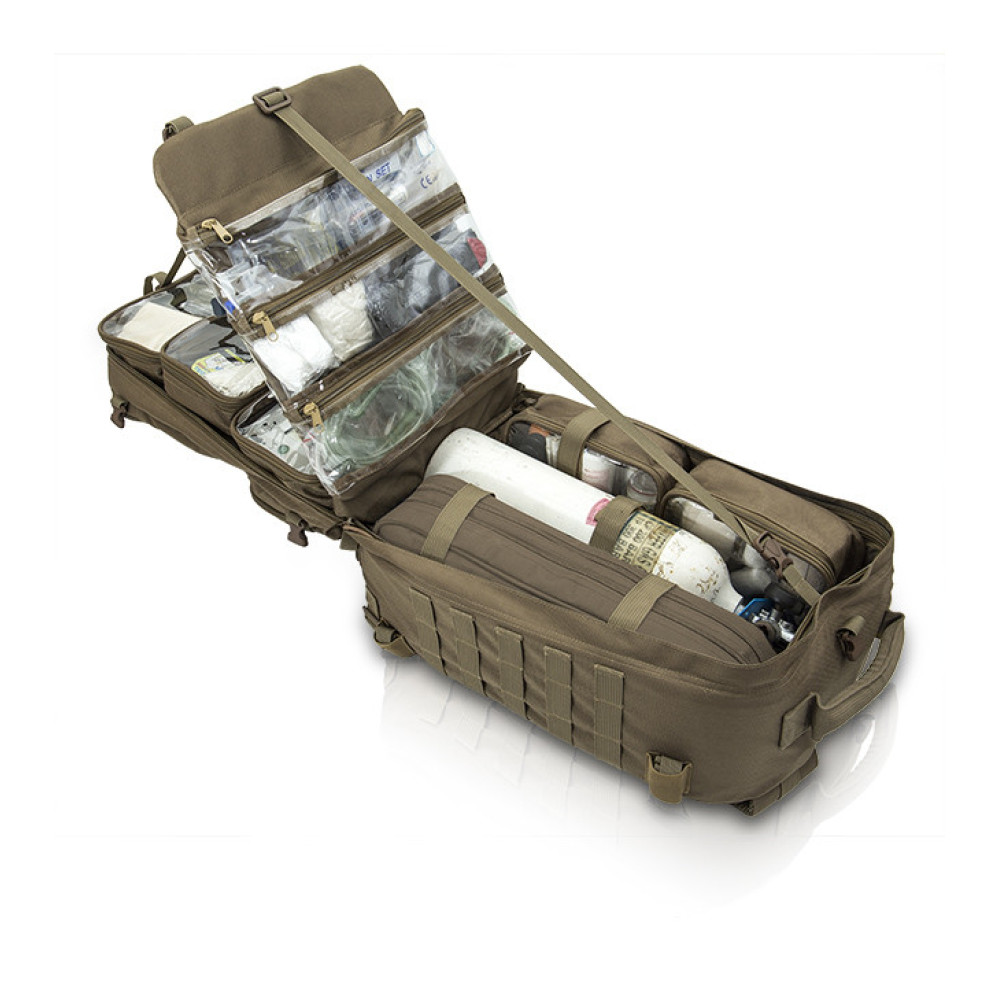 Сумка-рюкзак невідкладної допомоги Elite Bags PARAMED'S Coyote M10.135