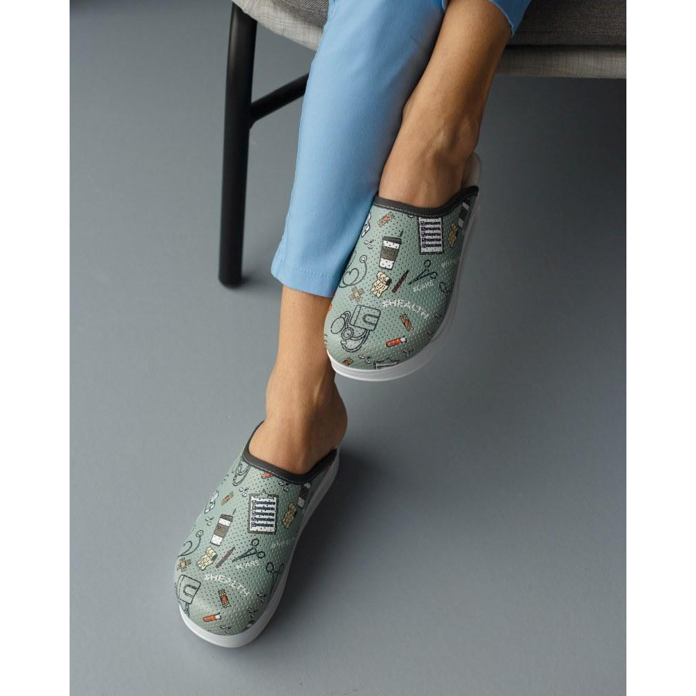 Обувь медицинская сабо Health Olive c подошвой AirMax