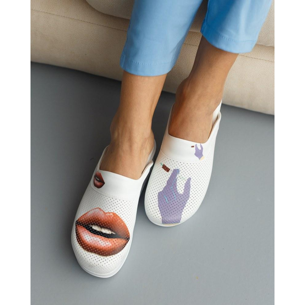 Обувь медицинская сабо Lips injection c подошвой AirMax