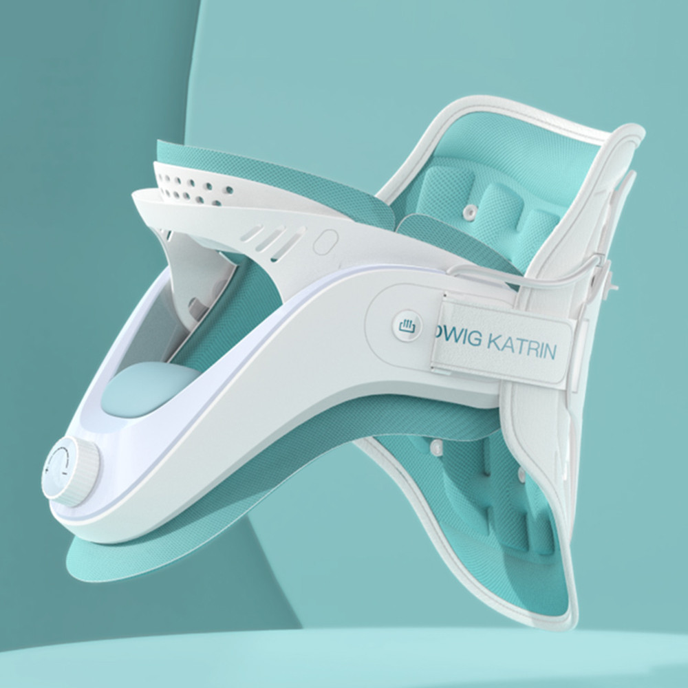 Бандаж шейный Регулируемый с фиксацией подбородка Головодержатель Beauty Gadgets