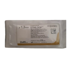 Силиконовый жгут для ретракции сосудов Ethicon Этилуп (Ethiloop) 2 шт х 1.3 мм диам., длина 45 см, EH383E