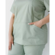 Медицинский женский костюм Топаз фисташковый NEW +SIZE