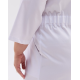 Медицинский халат женский Прага белый +SIZE