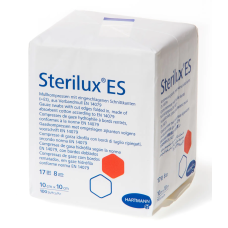 Марлевые салфетки, нестерильные Sterilux ES 10см х 10см (100 шт)