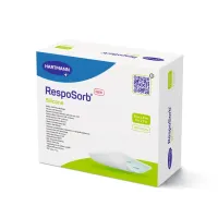 Силиконовая повязка с суперабсорбирующим полимером RespoSorb Silicone 8см х 8см