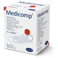 Салфетка из нетканого материала Medicomp 5см х 5см (2 шт)
