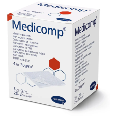 Серветка з нетканого матеріалу Medicomp 5см х 5см (2 шт)