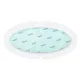 Самоклеящаяся силиконовая повязка с суперабсорбирующим полимером RespoSorb Silicone Border Oval 12см х 23см