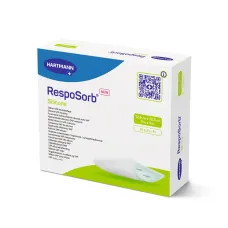 Силіконова пов'язка із суперабсорбувальним полімером RespoSorb Silicone 12.5см х 12,5см
