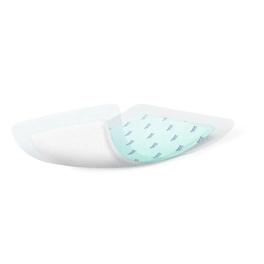 Самоклеящаяся силиконовая повязка с суперабсорбирующим полимером RespoSorb Silicone Border 16см х 26см