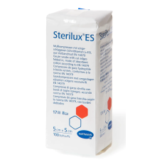 Марлевые салфетки, нестерильные Sterilux ES 5см х 5см (100 шт)