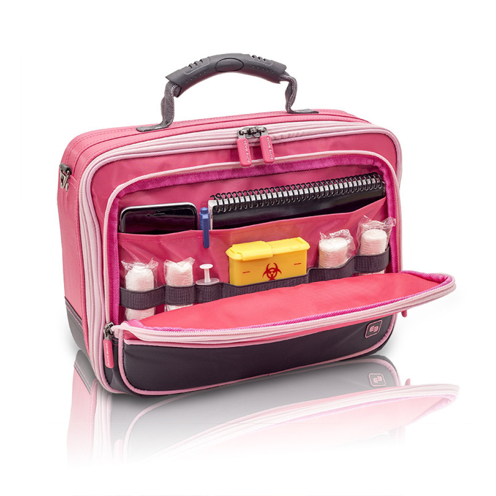 Сумка-укладка лікаря, фельдшера, медсестри Elite Bags COMMUNITY'S Pink E01.009