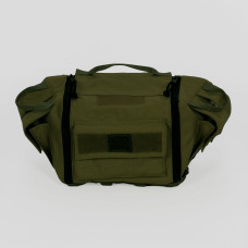 Сумка бойового медика Зводна аптечка з кріпленням на пояс, кросбоді CLS bag Олива Стохід