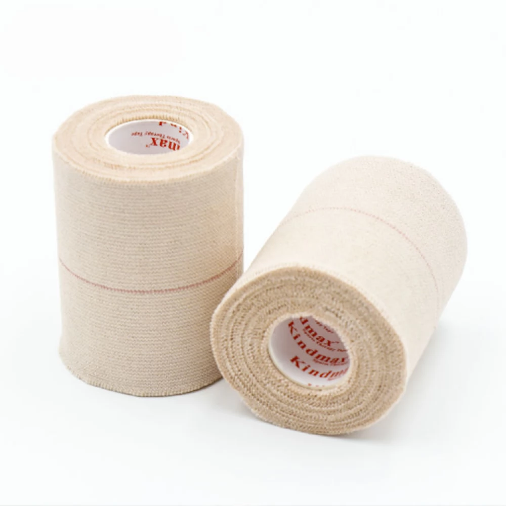 Cпортивний еластичний тейп Kindmax Deluxe Heavy Stretch Tape 5 см x 4.6м