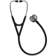 Стетоскоп 3M Littmann Cardiology IV 6177 (Чорний з дзеркальною головкою)