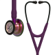 Стетофонендоскоп 3M Littmann Cardiology IV 6205 (Сливовый с головкой цвета радуги)