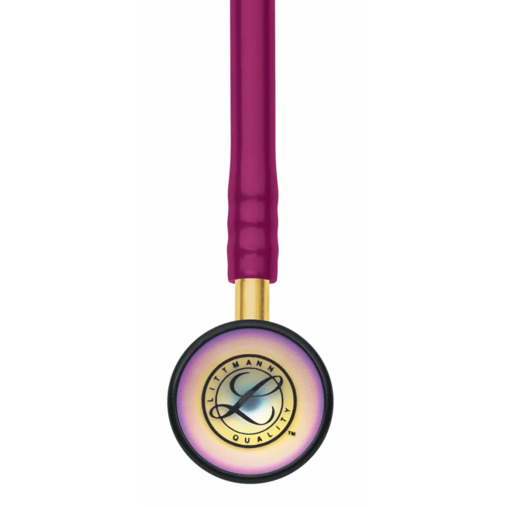 Стетоскоп 3M Littmann Classic 2 Infant 2157 (Малинового цвета с головкой цвета радуги)