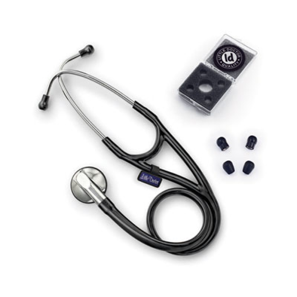 Стетоскоп кардіологічний Little Doctor LD Cardio Chrome (Чорний)