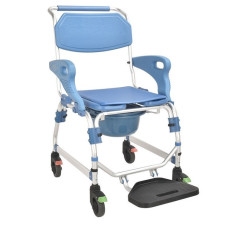 Коляска для інвалідів із туалетом, крісло для душу та туалету Mirid KDB-698А
