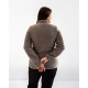 Медицинская кофта женская флисовая Дакота серая