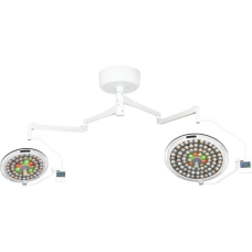 Світильник хірургічний стельовий LED двокупольний Medik MK-R700/700BW
