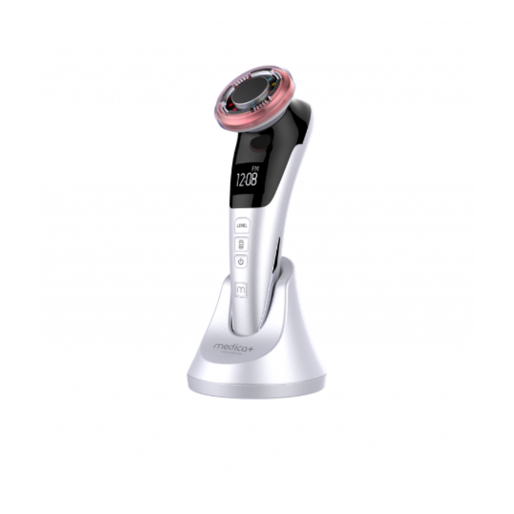 Мікрострумовий ліфтинг-масажер для обличчя Medica+ Skin Lifting 7.0 White (EMS+LED)