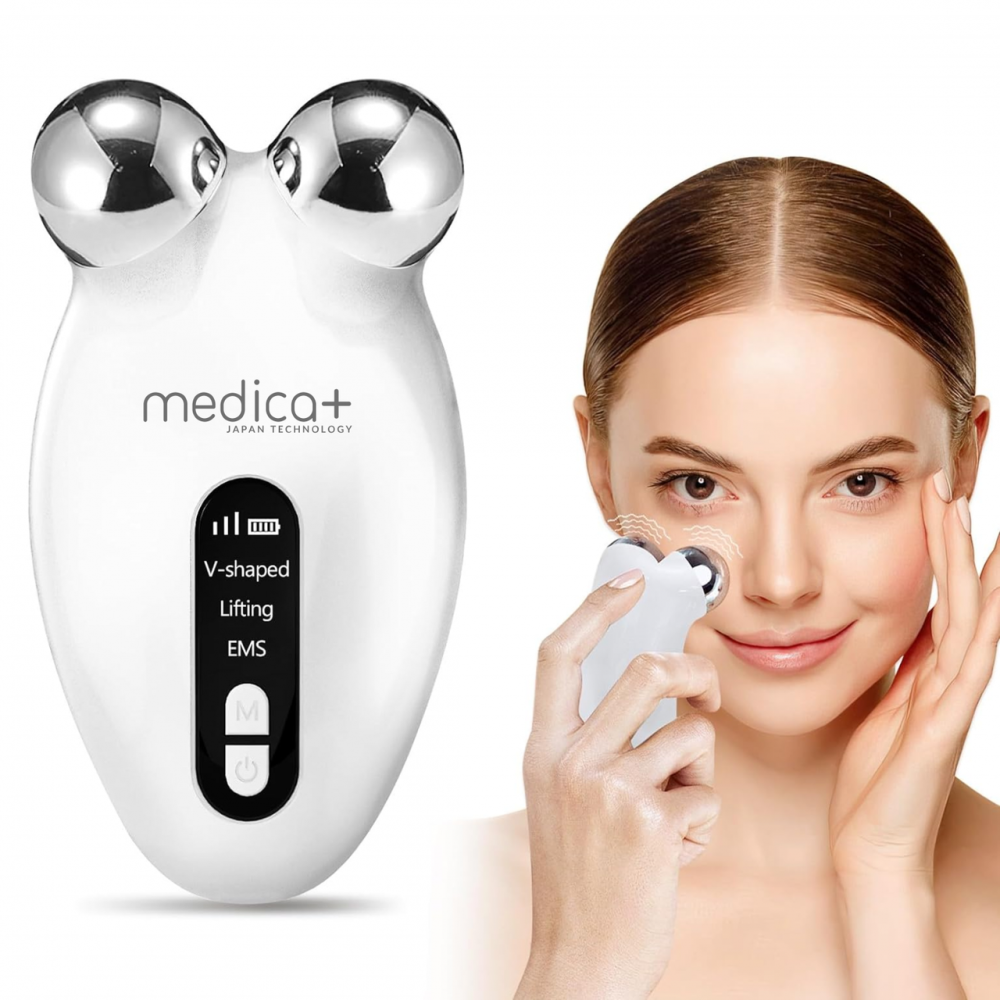 EMS мікроток ліфтинг-масажер для обличчя Medica+ Skin Lifting 6.0 White