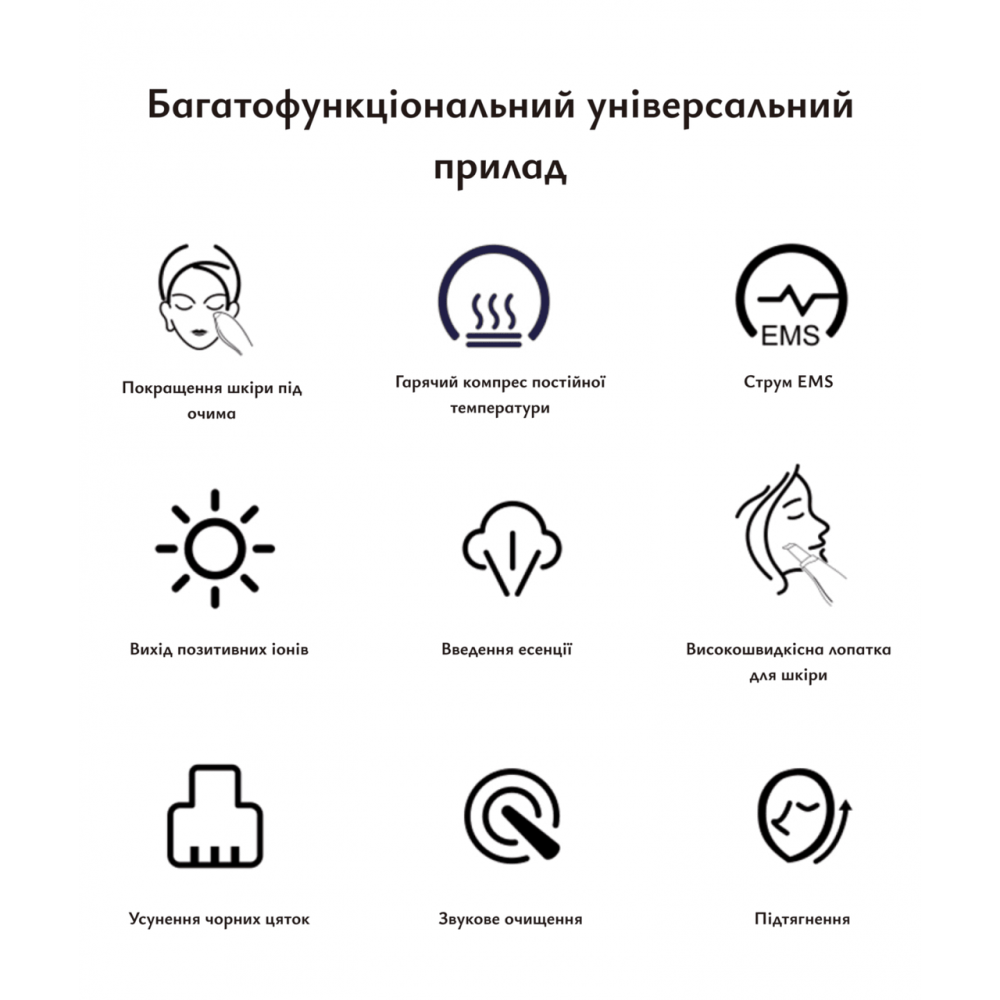 Ультразвуковий скрабер medica+ lux SuperSonic 10
