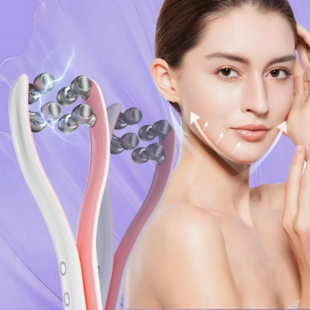 Роликовий електричний масажер для обличчя Beauty Gadgets
