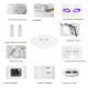 LED-маска для микротоковой и светотерапии Medica+ LEDMask 8X