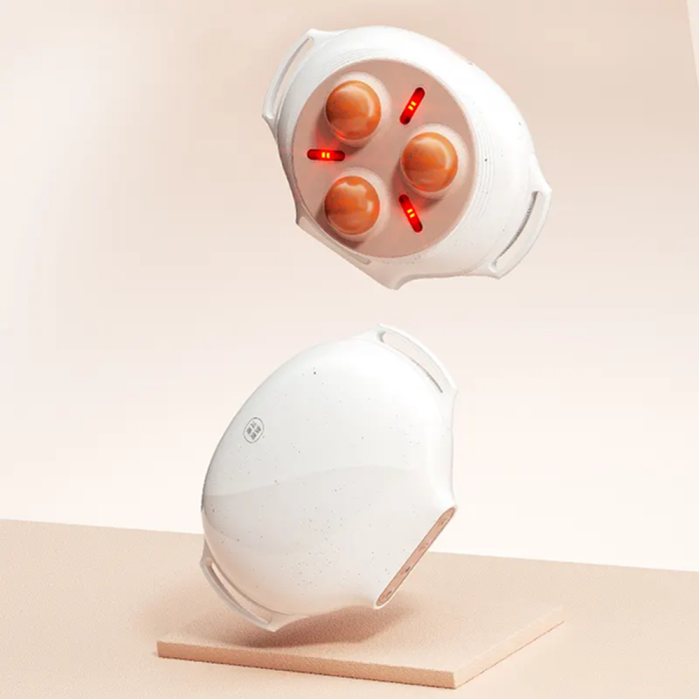 Электромассажер Гуаша с подогревом и круглыми камнями Бянь Beauty Gadgets