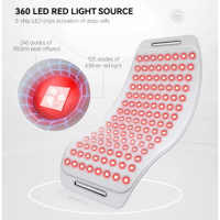 Светодиодный пояс Аппарат для LED-терапии 43х20 см Beauty Gadgets