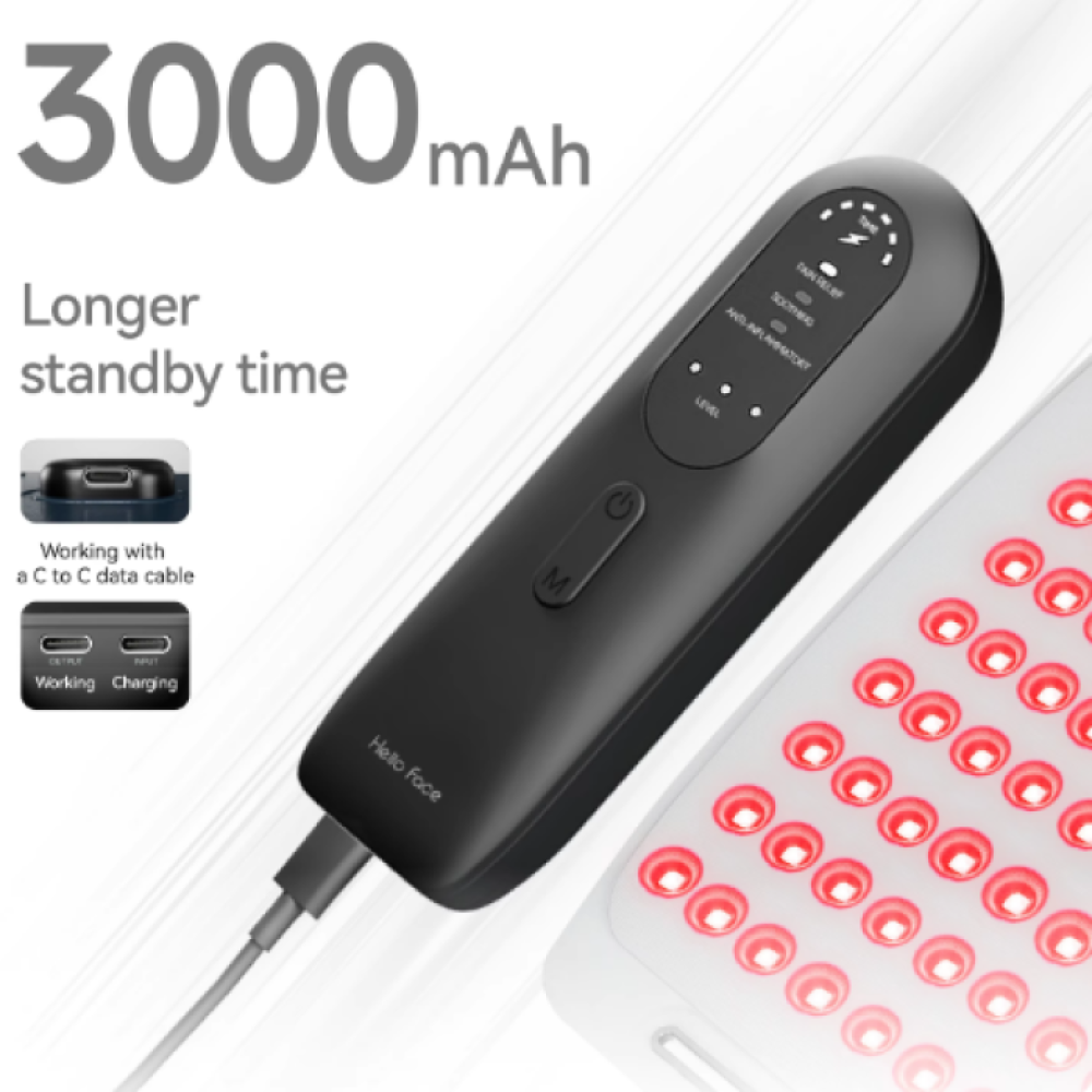 Світлодіодний пояс Апарат для LED-терапії 43х20 см Beauty Gadgets