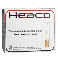 Тест-смужки до глюкометра Heaco Gold AQ Plus 50 шт.