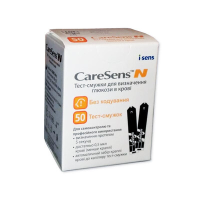 Тест-полоски к глюкометру i-Sens CareSens N 50 шт.