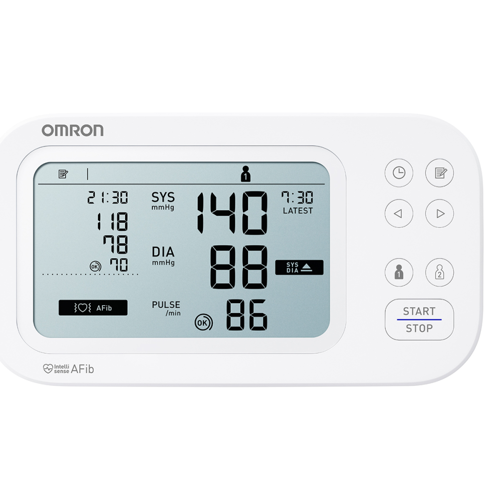 Тонометр автоматичний із манжетою на плече Intelli Wrap 22-42 см Omron M6 Comfort AFib