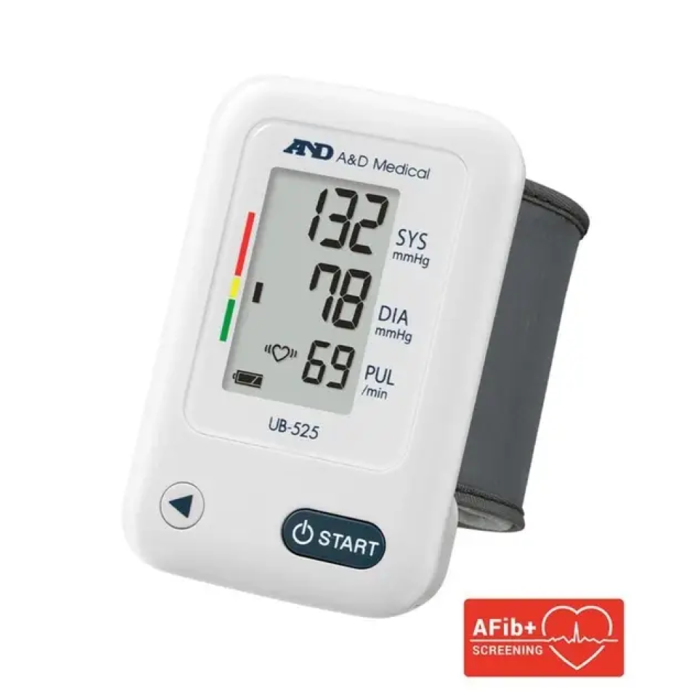 Тонометр автоматичний AFib з манжетою на зап'ястя 13,5-21,5 см AND UB-525