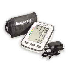 Автоматичний тонометр, з адаптером, манжета 22-42 см Doctor Life Basic 02-А