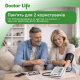 Автоматический тонометр, с адаптером, манжета 22-42 см Doctor Life Basic 02-А