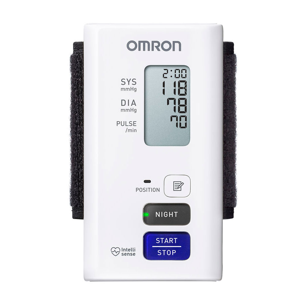 Тонометр автоматический с манжетой на запястье 13,5-21,5 см Omron Nightview