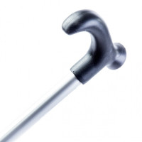 Трость телескопическая с твердой ручкой Derby Basic Ossenberg 505si