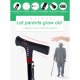 Трость для ходьбы с фонарем и радио Beauty Gadgets