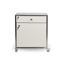 Тумба медична мобільна БІОМЕД C.box CMM-1DD-2-NATA ALU